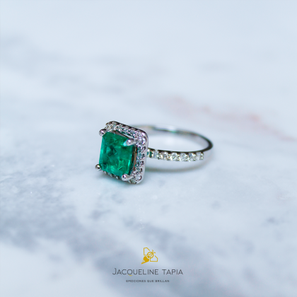 Anillo Esmeralda | Samantha
